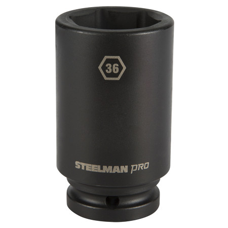 STEELMAN 3/4" Drive x 36mm 6-Point Deep Impact Socket 79262